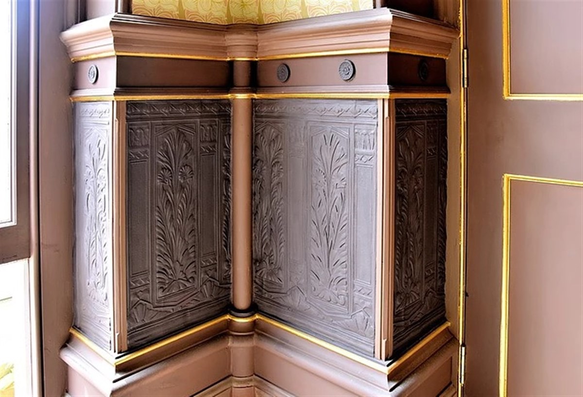 Interior decoration in the Billiard Room