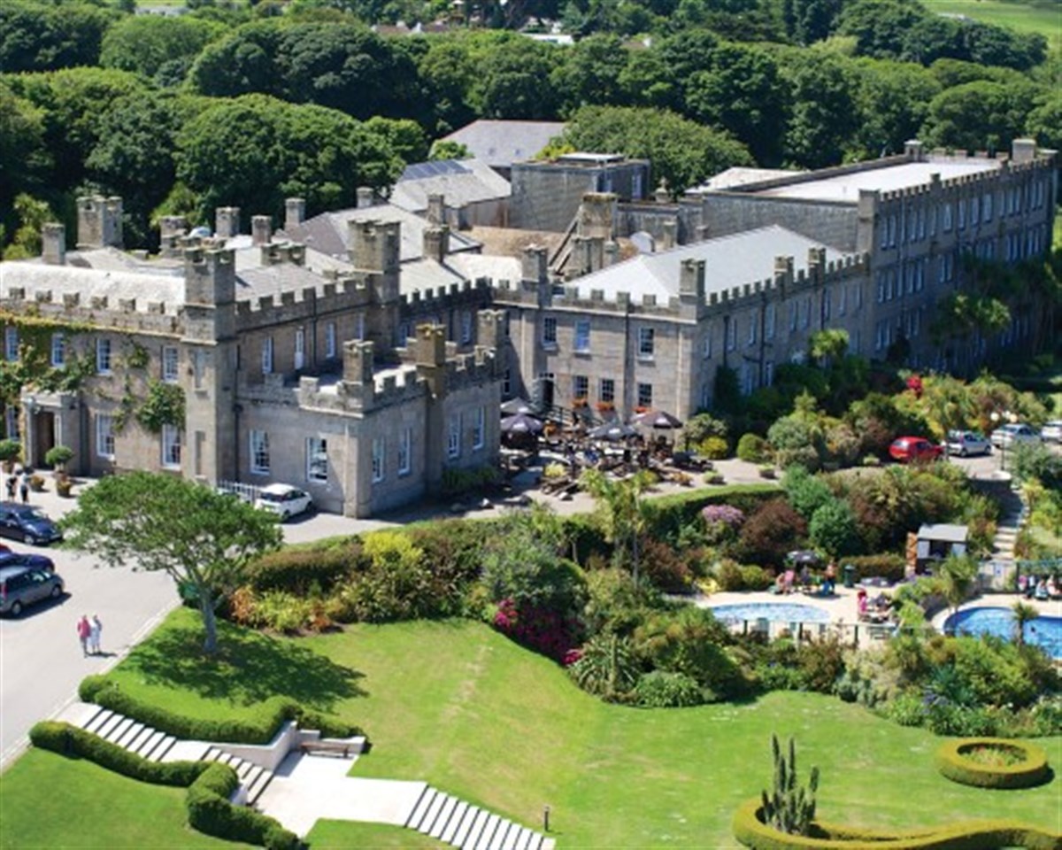 Aerial view of Tregenna