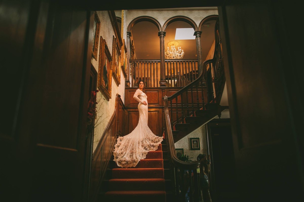 THe Bride on the Stairs