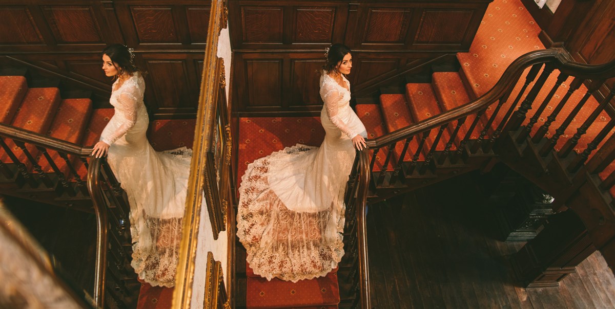 The Bride on the Stairs