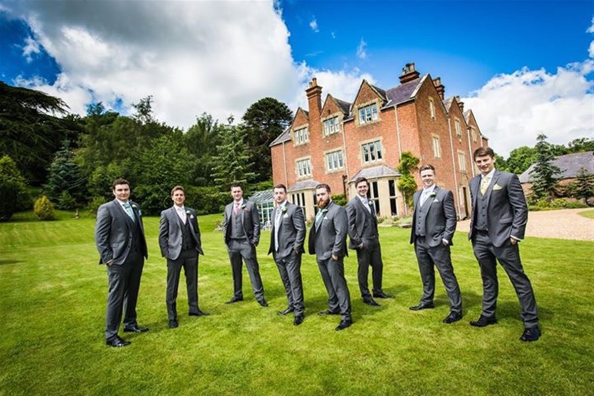 The Groom and his Best Men