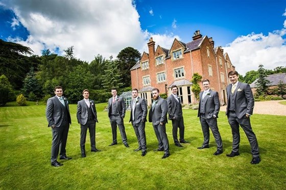 The Groom and his Best Men