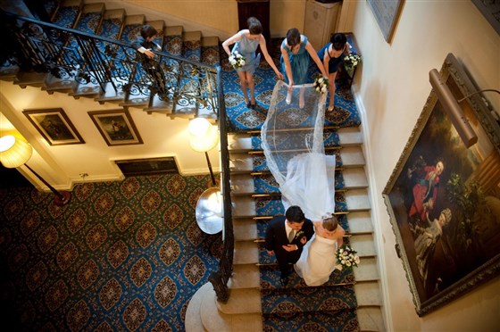 Staircase - bird eye view