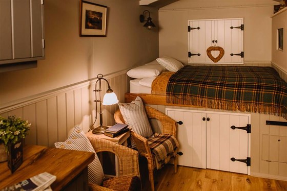 Shepherd Hut - internal