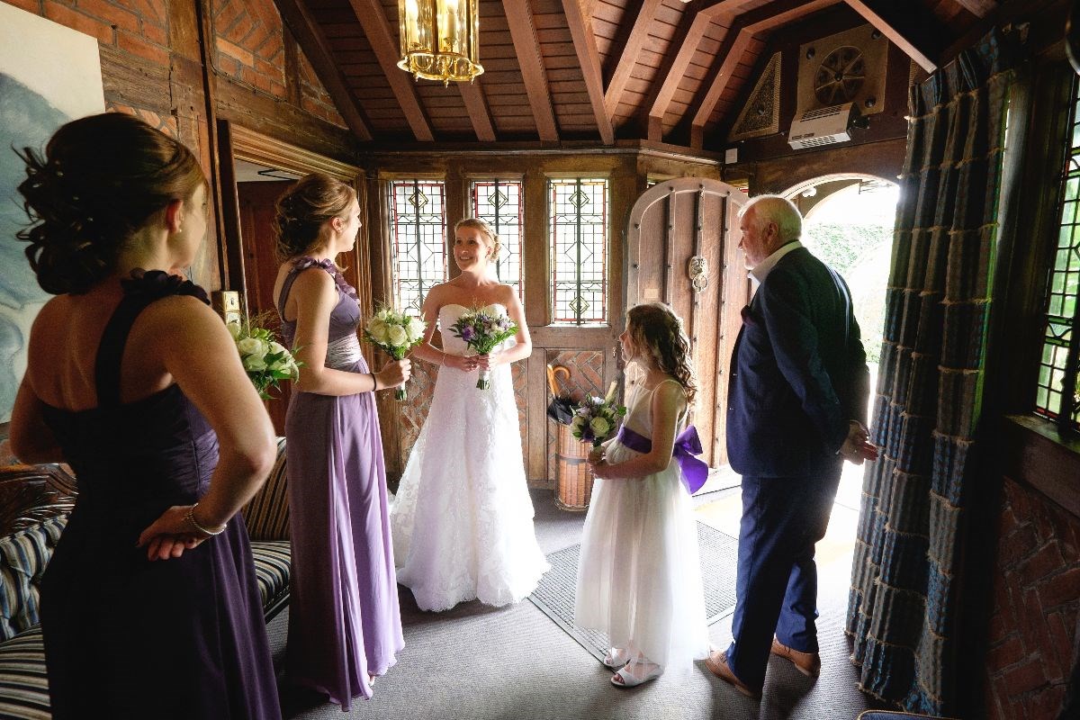 Arriving at Langshott Manor