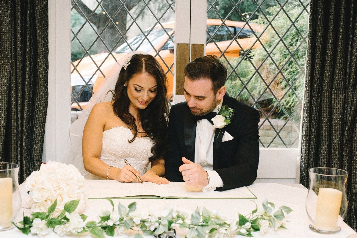 Signing the Register
