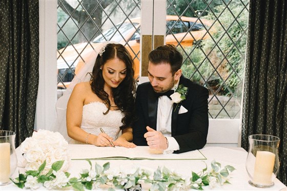 Signing the Register