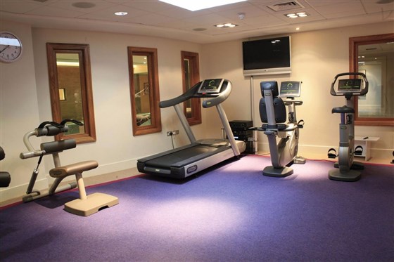 Fully equipped gym at Richmond Painswick Wellness Spa