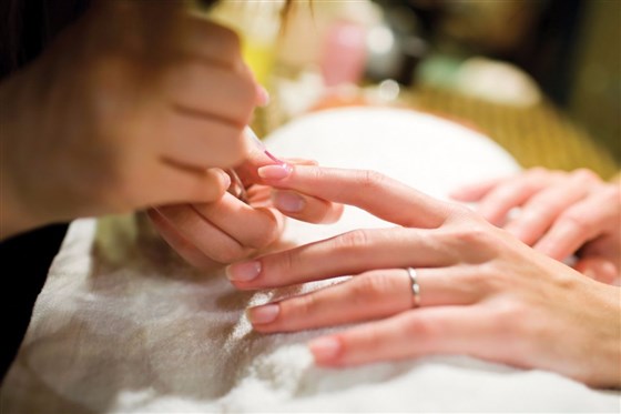 Manicures and Pedicures