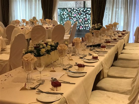 Wedding Breakfast in the Franklyn Suite