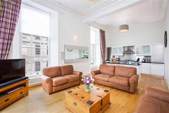 Living Area - 4 Bed Apartment