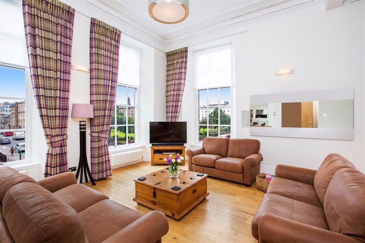 Living Area - 4 Bed Apartment