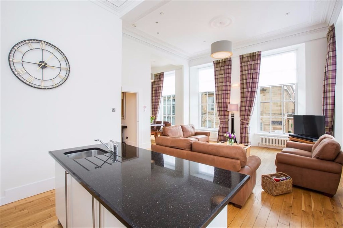 Living Area - 4 Bed Apartment