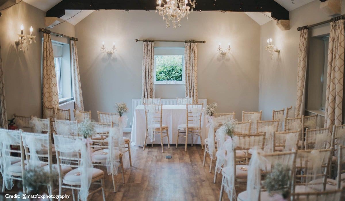 Ceremony set up