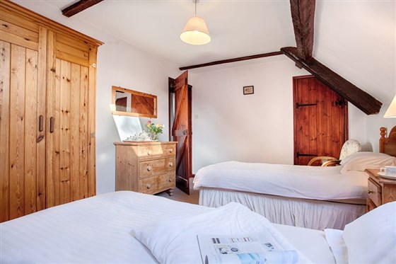 The stable twin room