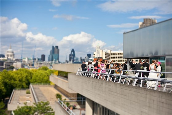 Magnificent views over London from The Deck