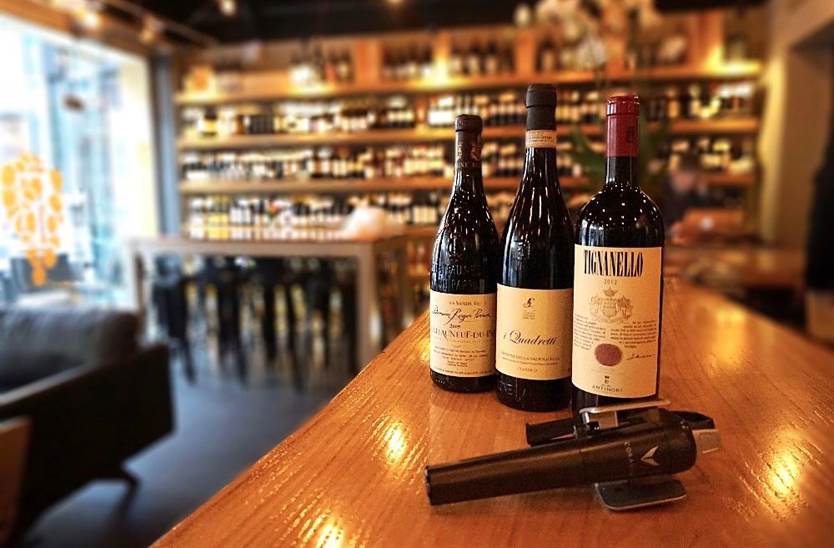 Fine wines by the glass