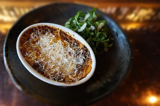 Dalla Terra's famous Lasagna Bolognese
