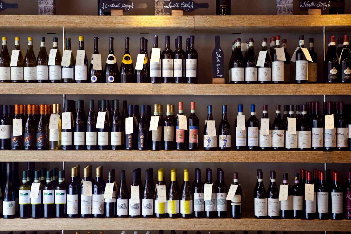 The wine wall