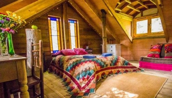 Sunrise tree house has 3 separate bedrooms