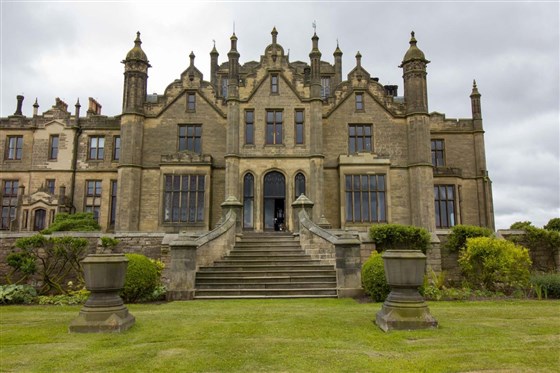 Back of Allerton Castle