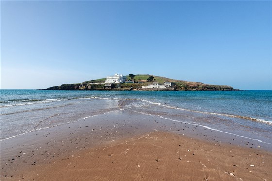 Burgh Island beach