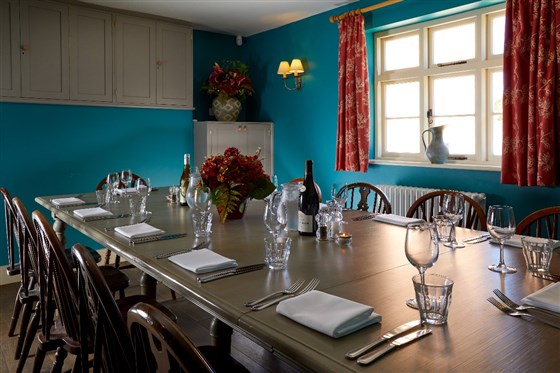 The private Wessex dining room