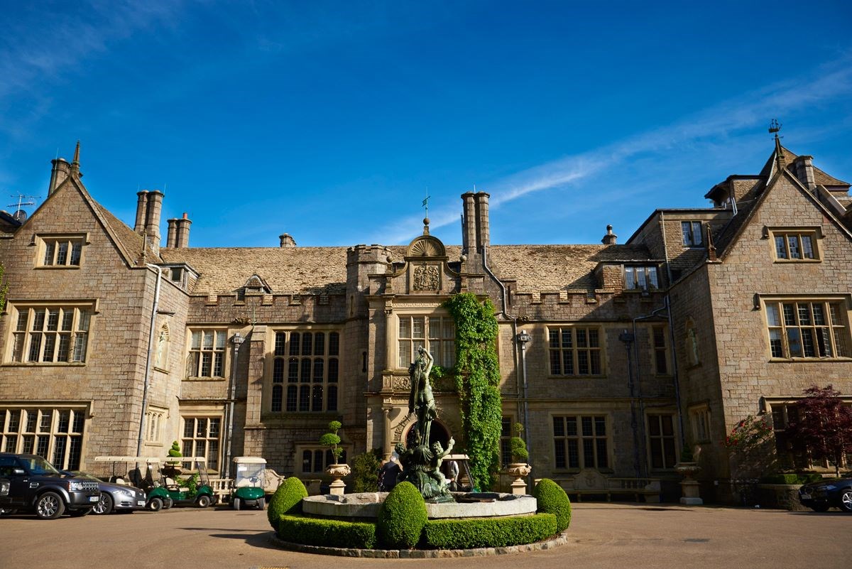 Front of hotel