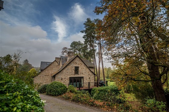 One of the estate lodges