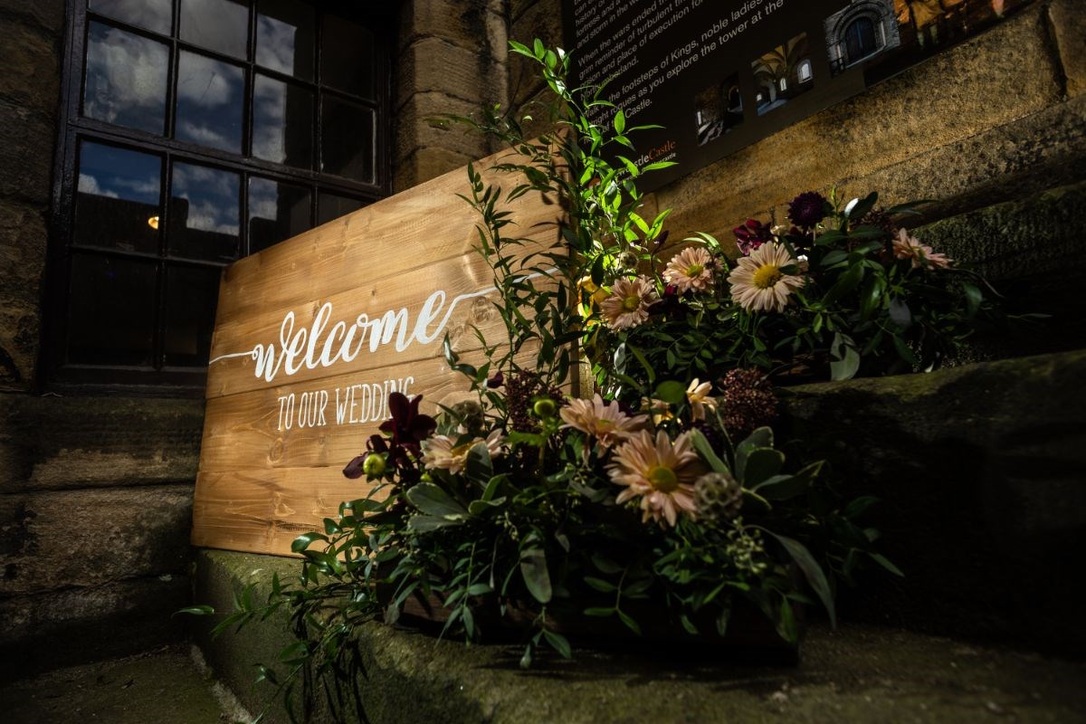 Welcome to your wedding! Copyright Ben Smith