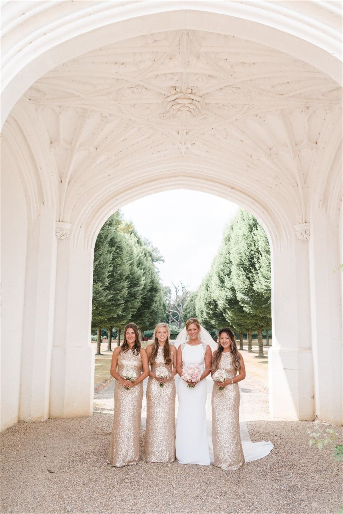 Bridesmaids Outside