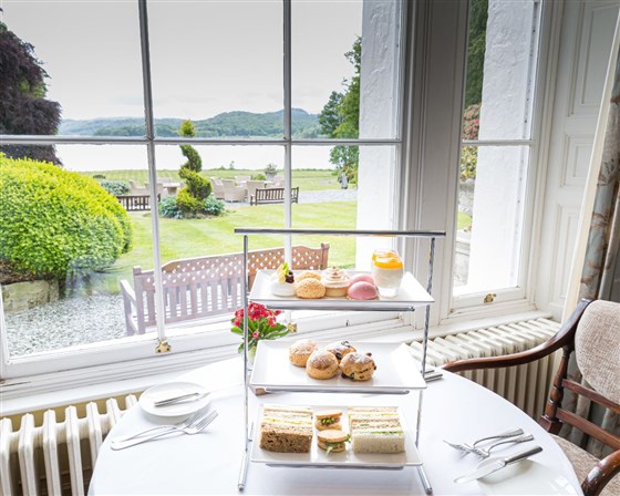 Afternoon Tea is served in the restaurant conservatory and in the lounges.
