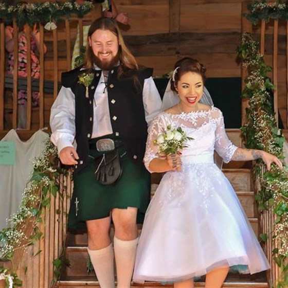 Chiltern Open Air Museum Wedding (Photo by Mark Dolman)