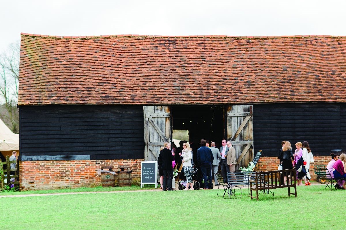 Skippings barn is one of 7 buildings licensed for civil ceremonies