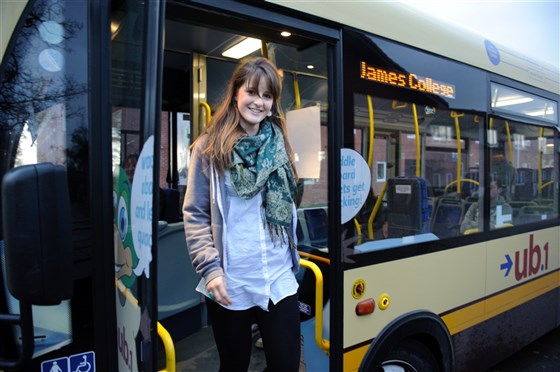 Campus Hopper Bus (Runs to train station)