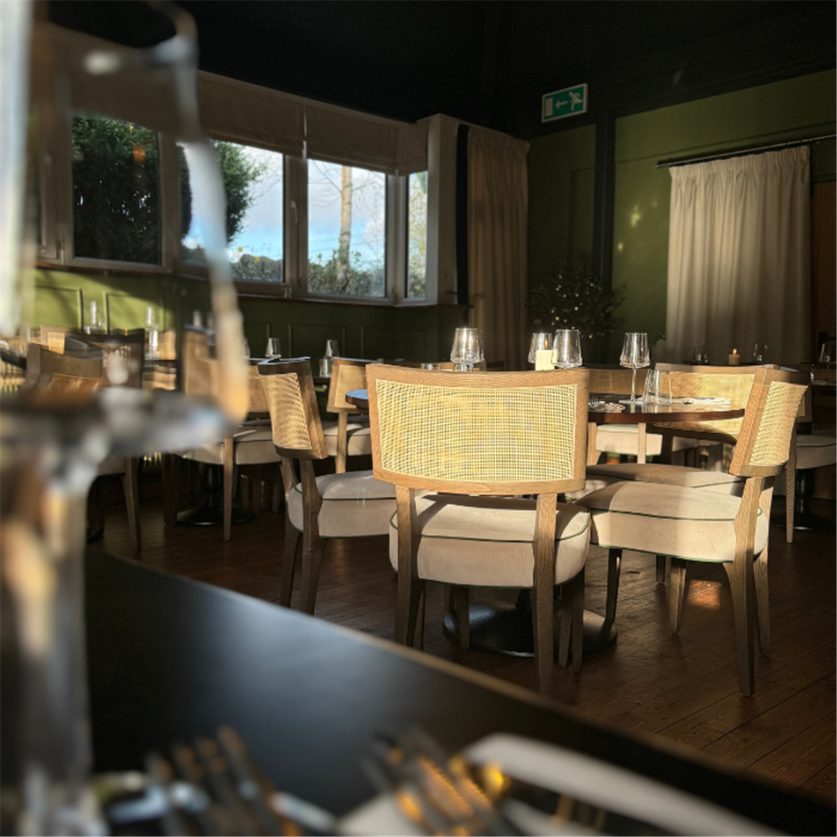 The main restaurant.