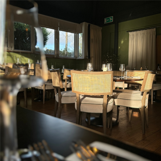 The main restaurant.