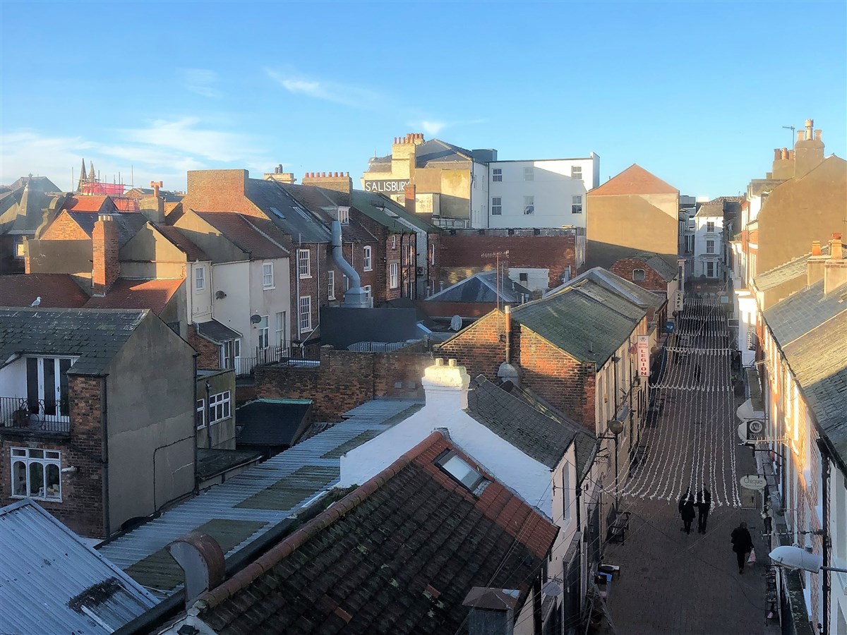 Vista dos telhados de Scarborough - Apartamento 2 - acomoda 5 pessoas