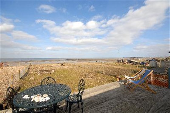 View from decking