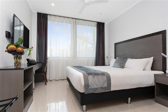 Zimmer mit Queensize-Bett 