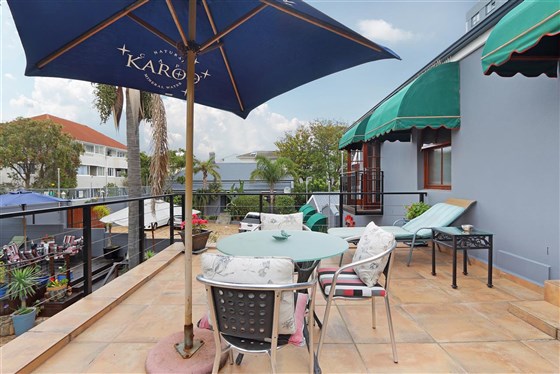 Balcony bedroom view