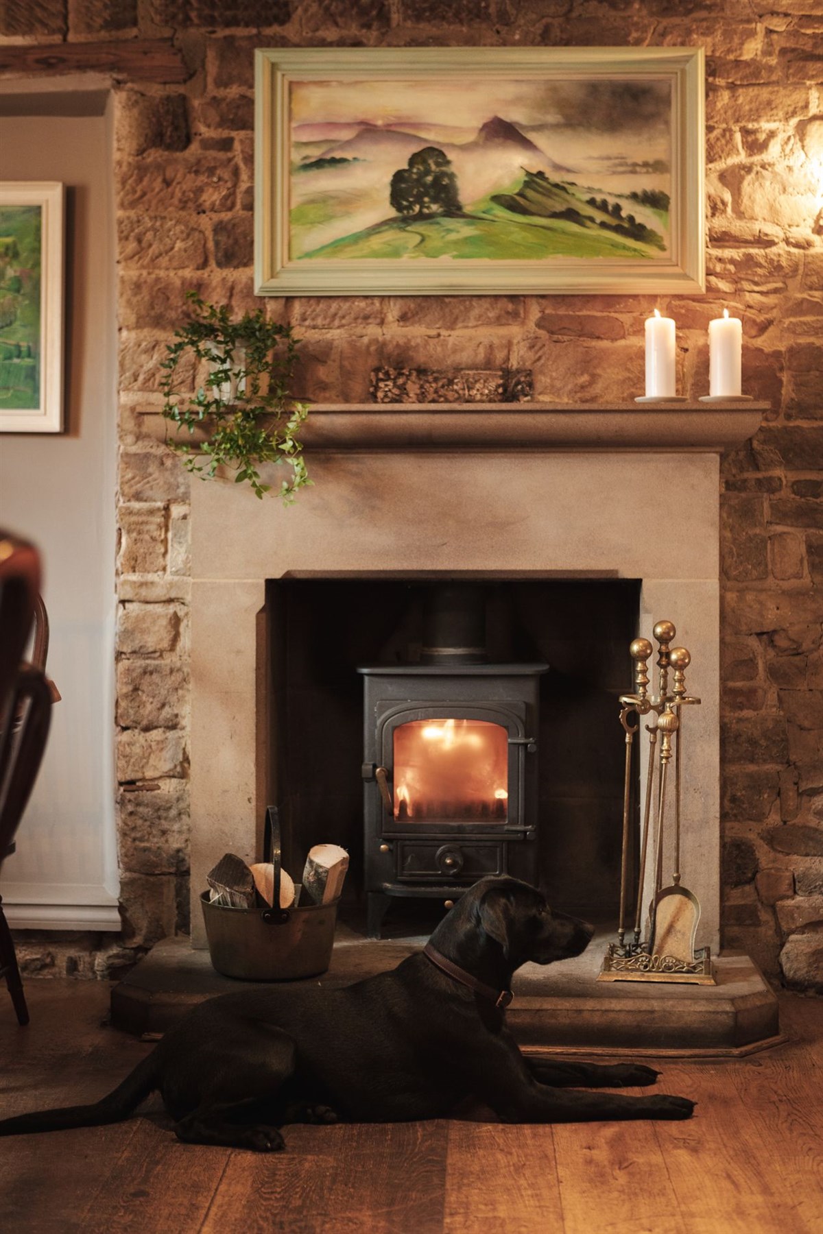 The Pilsley Inn, Bar and Restaurant Area
