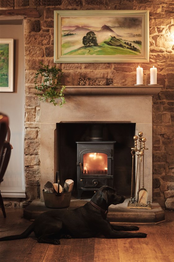 The Pilsley Inn, Bar and Restaurant Area