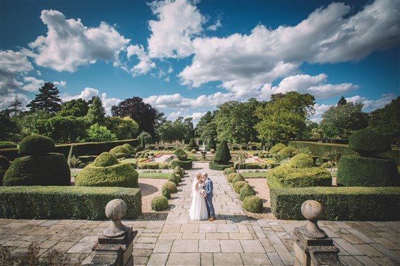 Fanhams Hall gardens