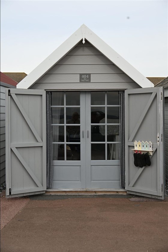 Outer doors open