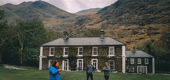 Casting on the Lawn