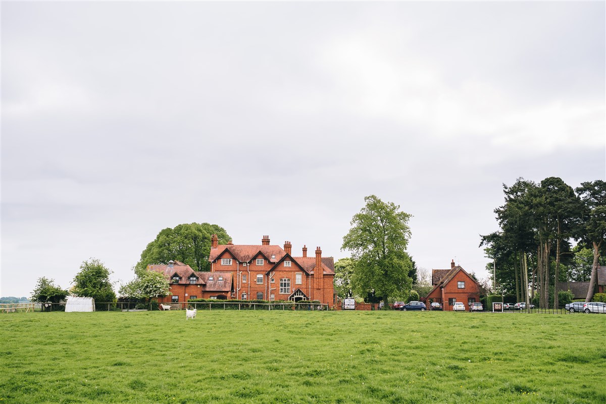 A view of the Old Vicarage from the Road