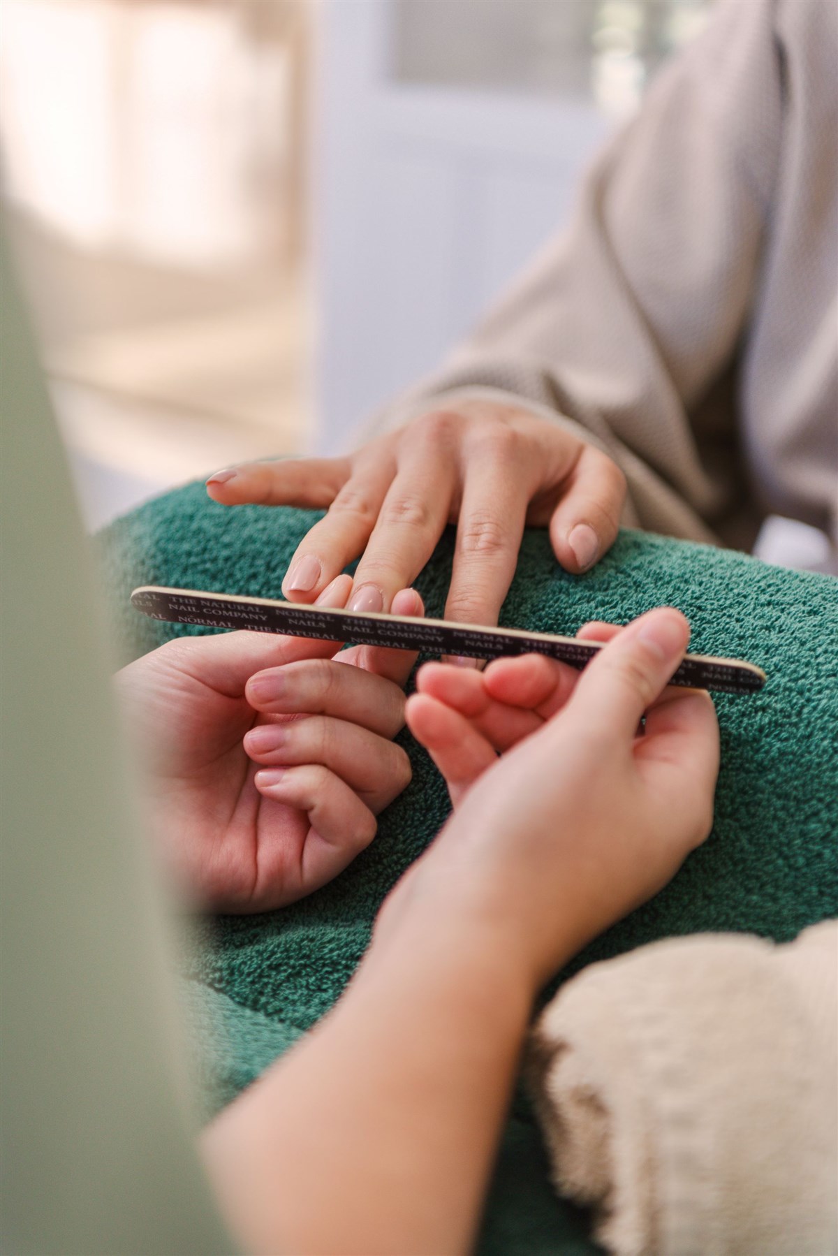 Manicure at Budock Vean Hotel, Natural Health Spa