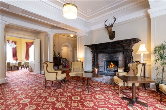 Hotel lounge