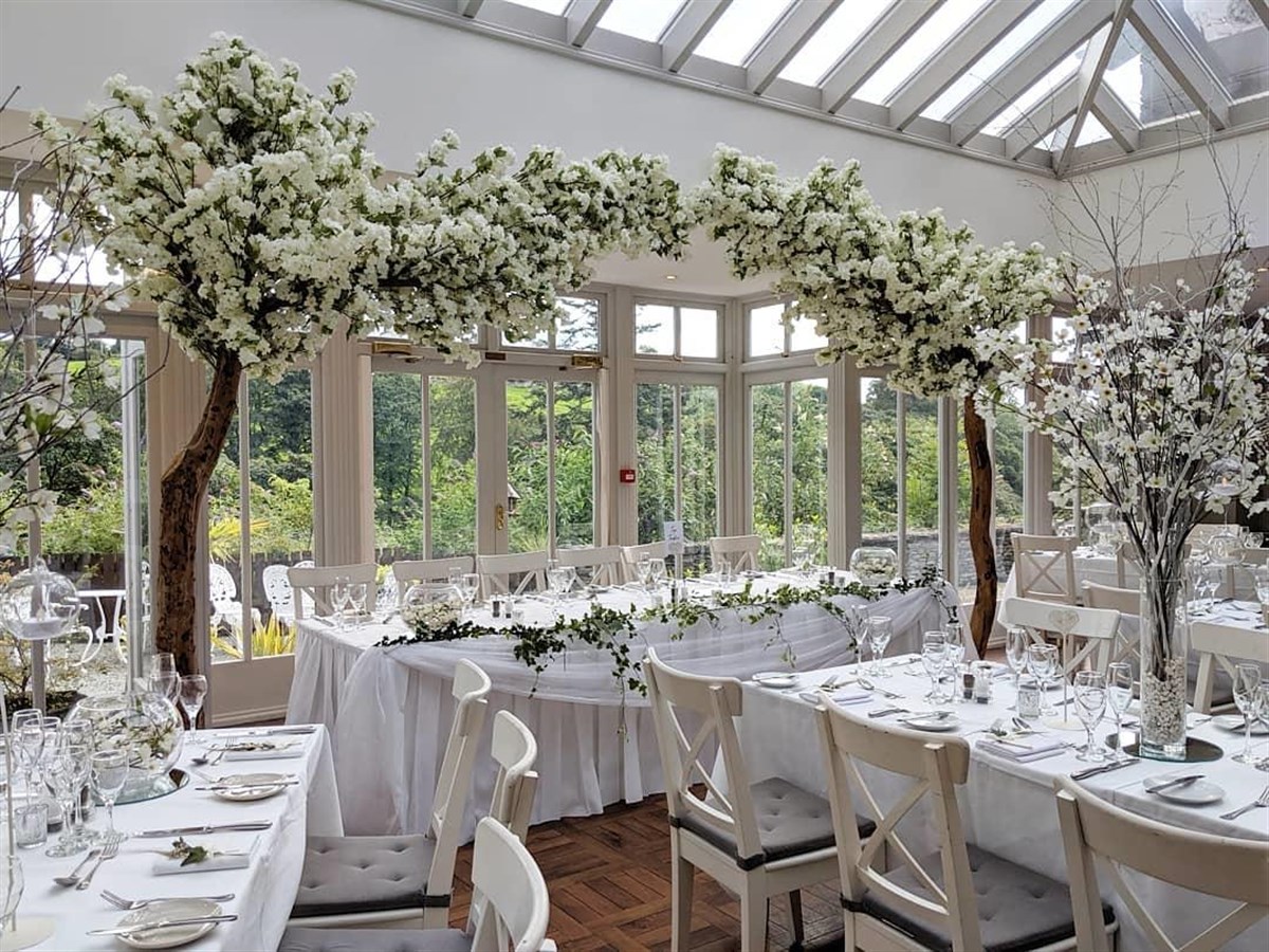 Blossom Arch | Broadoaks Country House Lake District Wedding Venue